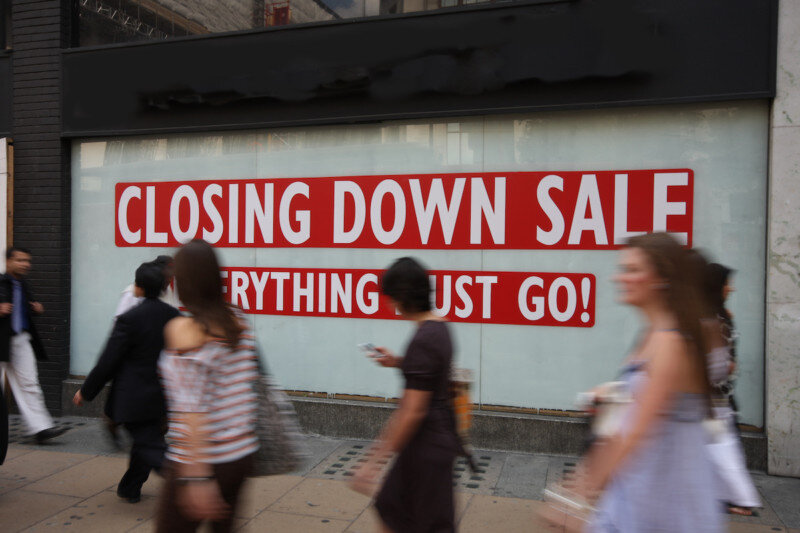 Closing down sale