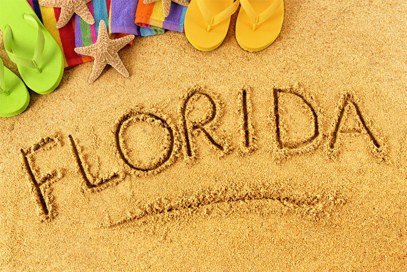 Florida Written in Sand