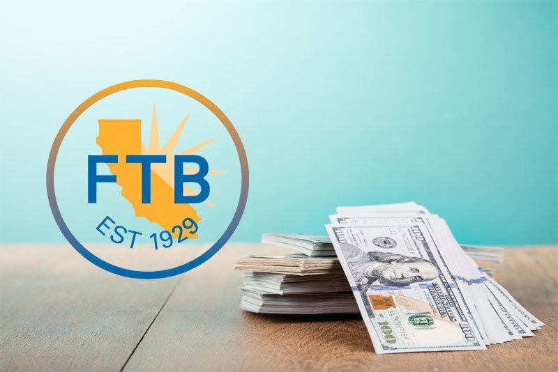 FTP Logo Overlaid on Stack of Money