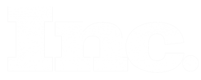 Inc Magazine Logo in White Inc Magazine Logo in White