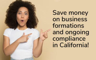 Time is Running Out on California Waiving Business Formation Filing Fees