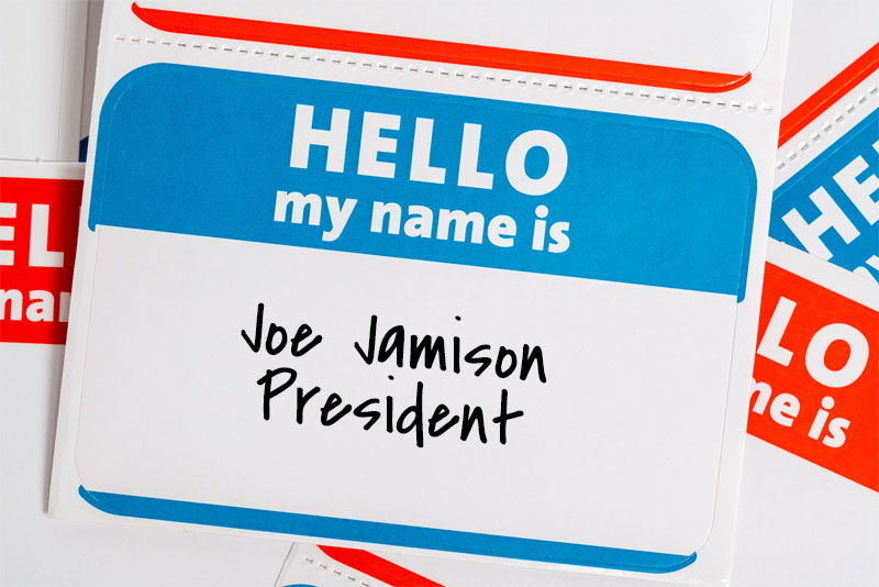 President Name Badge