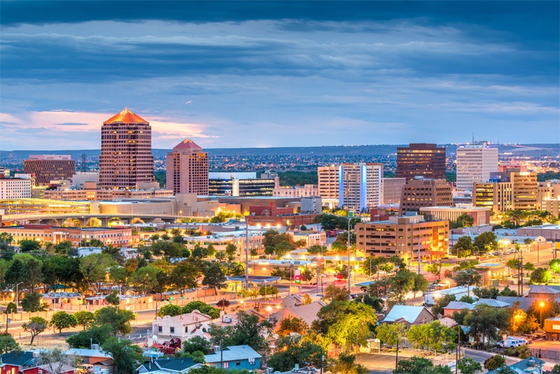 New Mexico Skyline