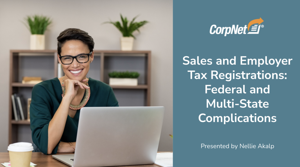 Sales and Employer Tax Registration Video Cover