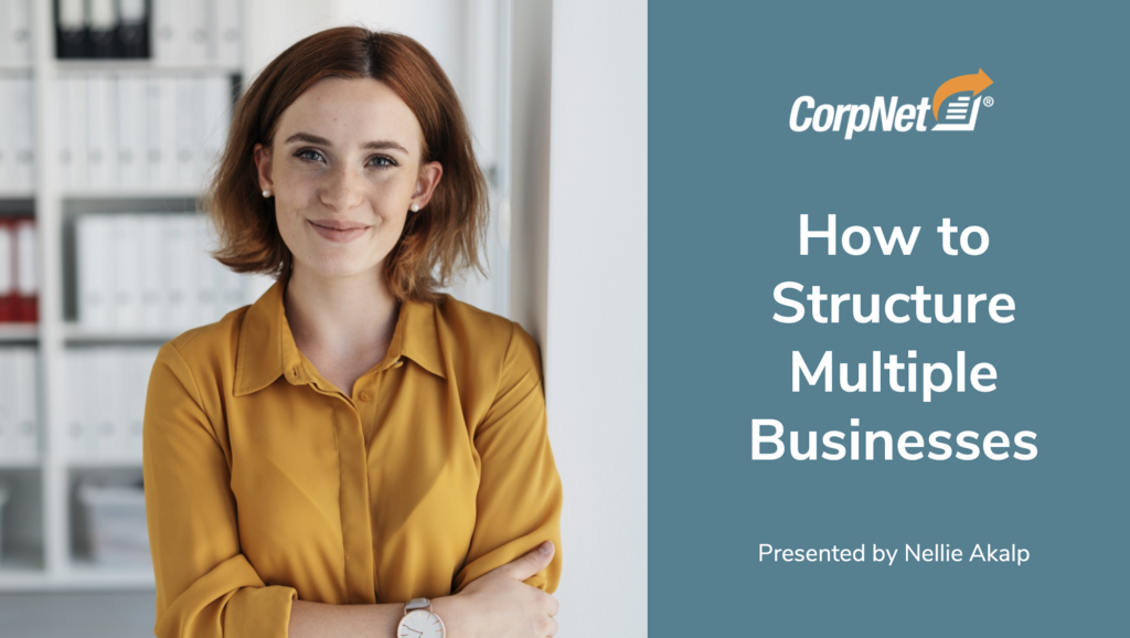 How to Structure Multiple Businesses Video Cover
