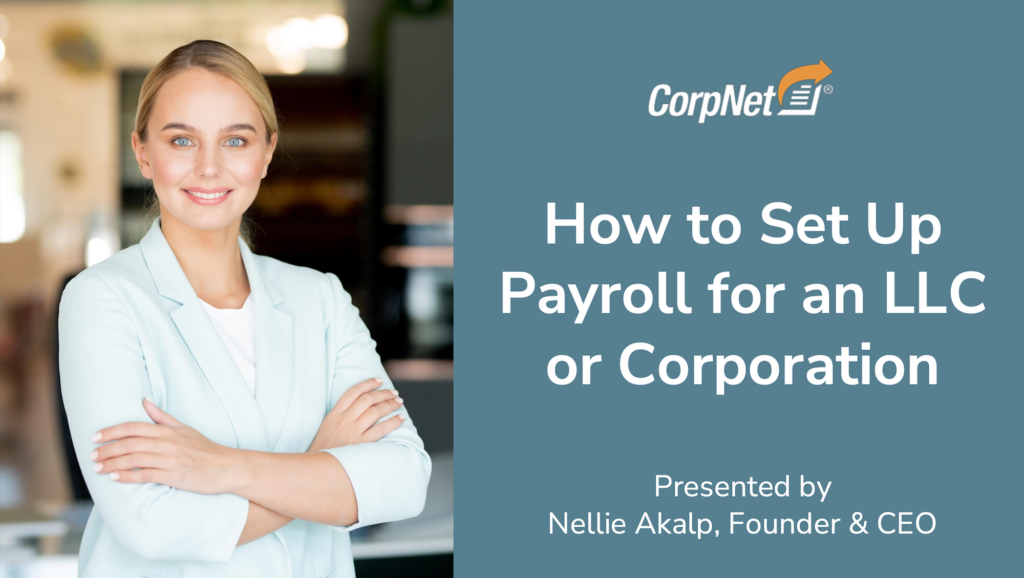 How to Set Up Payroll for an LLC or Corporation Video Cover