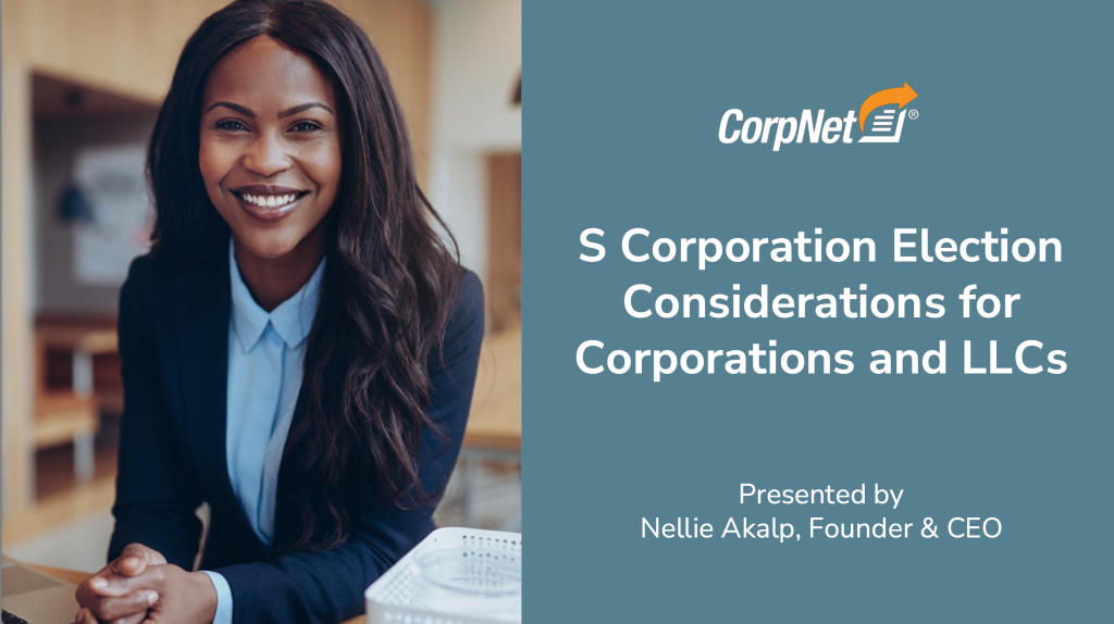 S Corporation Election Considerations Video Cover