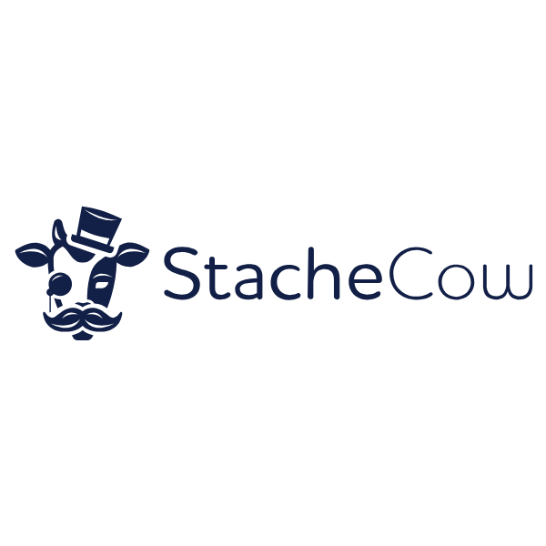 Stache Cow Logo